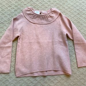 Zara Kids pink sweater (size 4/5)